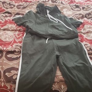 Crop top two piece set